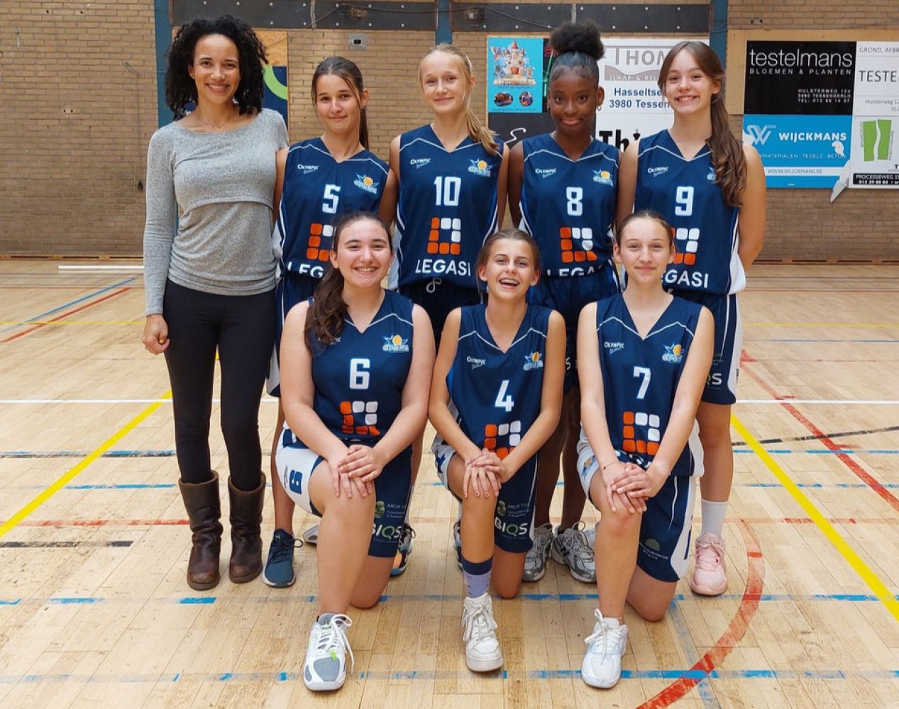 Ploegfoto U14 meisjes